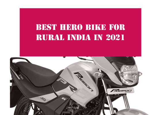 best hero bike for rural India 2021